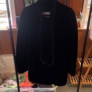 Chic Black Teddy Jacket for Women